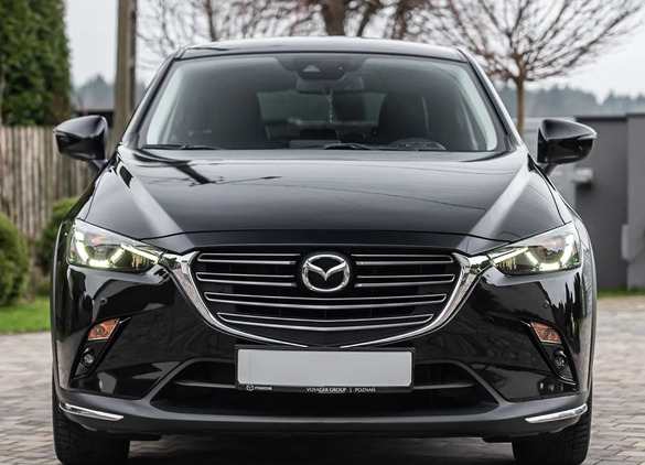 Mazda CX-3 cena 76900 przebieg: 83800, rok produkcji 2018 z Człuchów małe 497